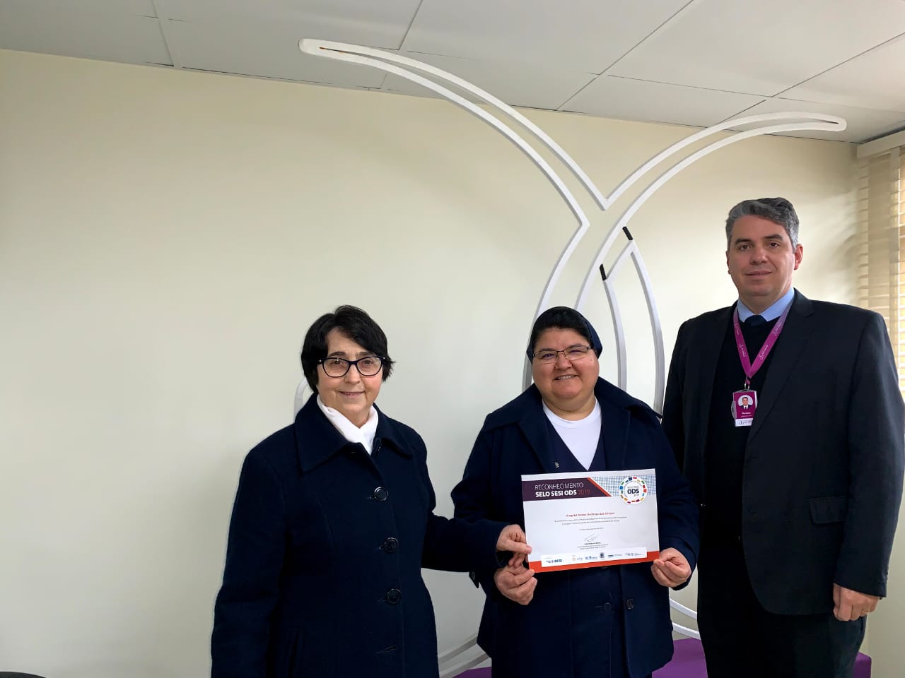 Grupo Nossa Senhora das Graças recebe selo e menção honrosa no prêmio SESI ODS 2019 - Hospital Nossa Senhora da Graça